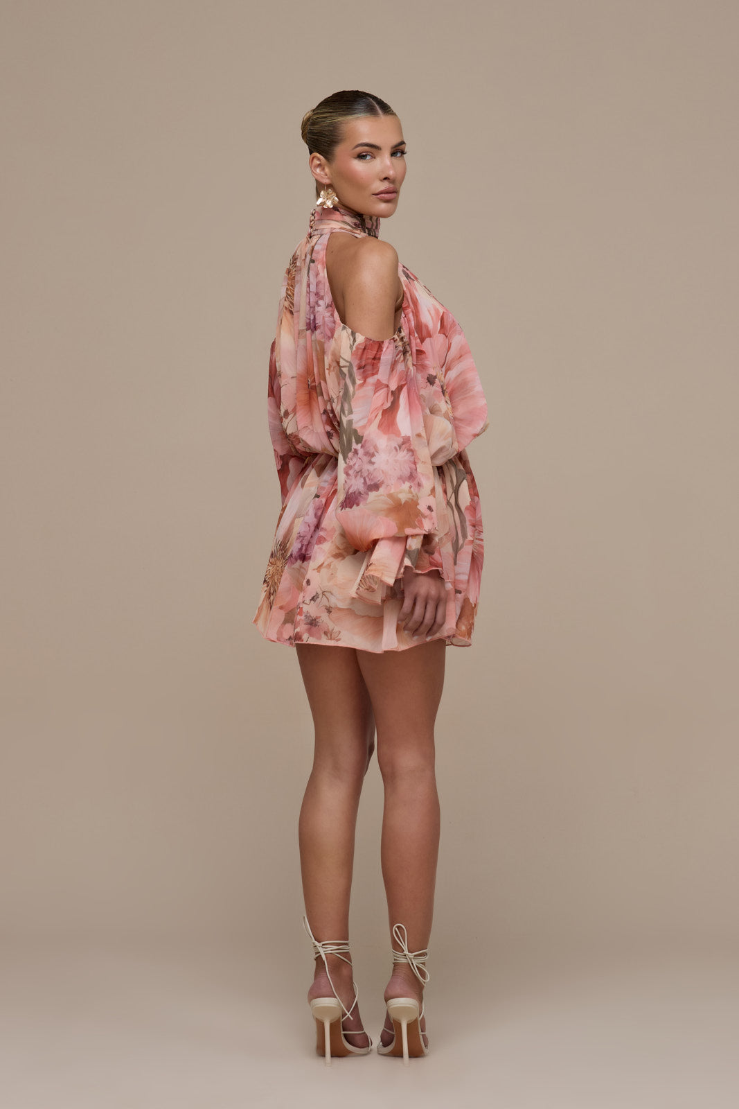 Una Halter Neck Mini Dress for Women - gallery