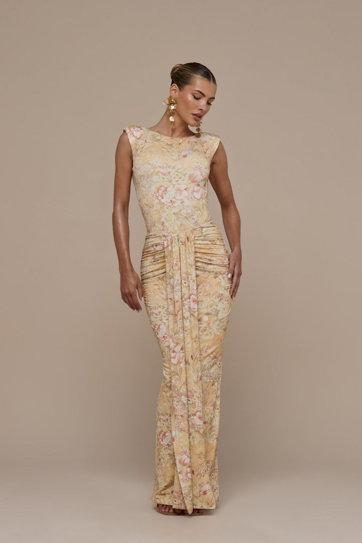 Nara Drape Maxi Skirt for Women - gallery