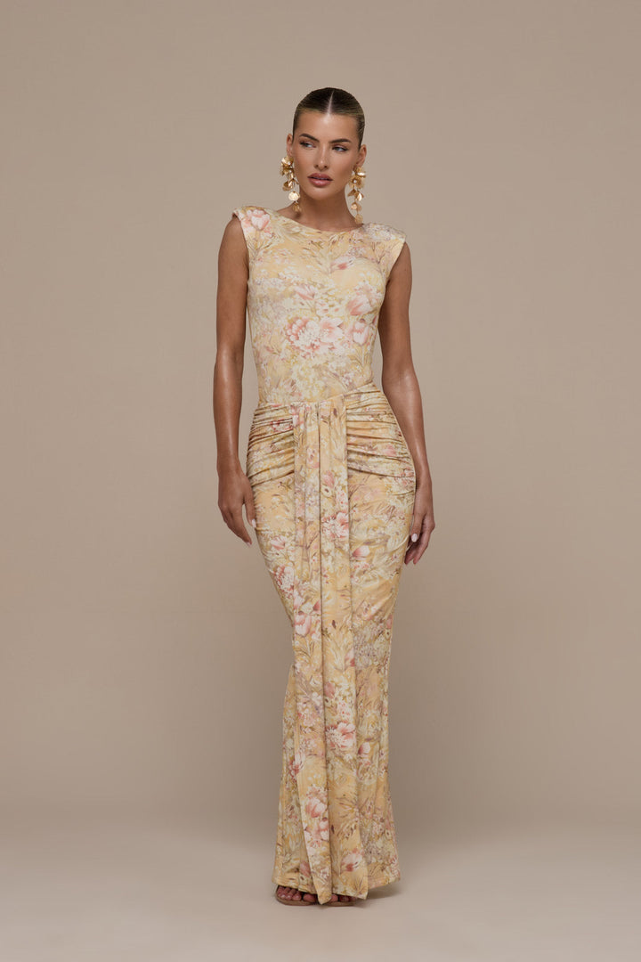 Nara Drape Maxi Skirt for Women - gallery