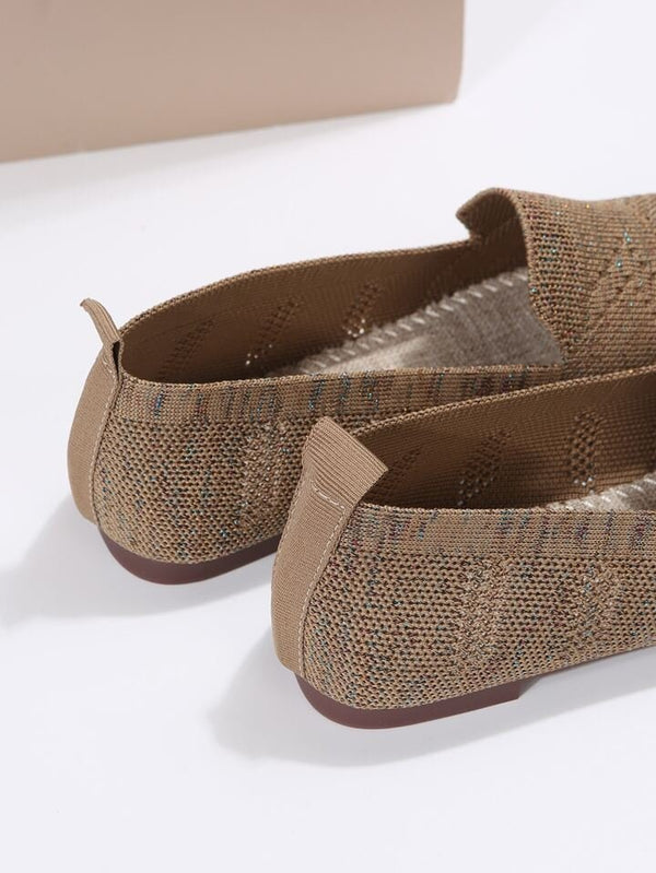 Classic Round Toe Ballet Flats - Versatile Everyday Shoes
