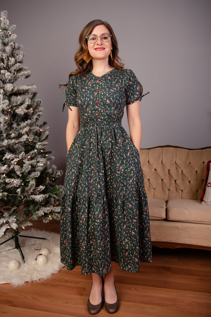 Printed Sun Dress for Women