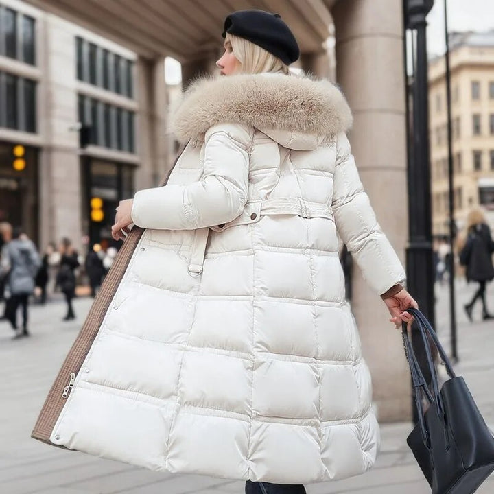 Longline Parka Coat in a Clean, Elongating Cut