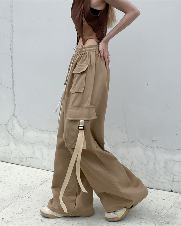Baggy Cargo Pants Trousers for Women - gallery