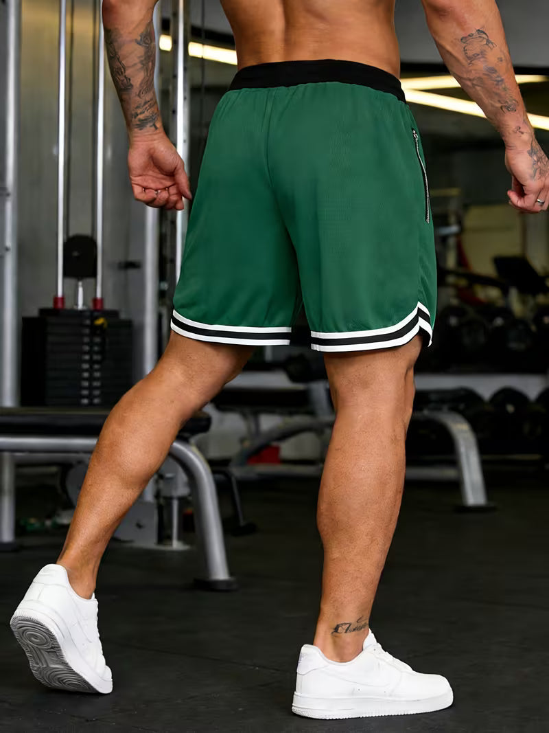 Airflow Zip Pocket Basketball Shorts for Men - gallery