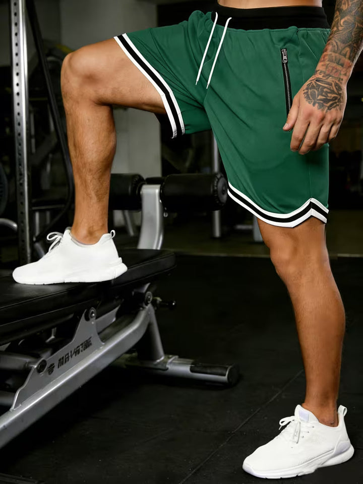 Airflow Zip Pocket Basketball Shorts for Men - gallery