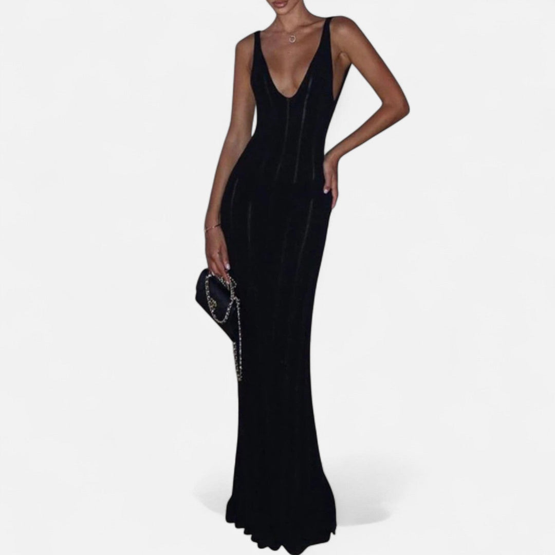 Avanti Backless Maxi Dress for Women - gallery