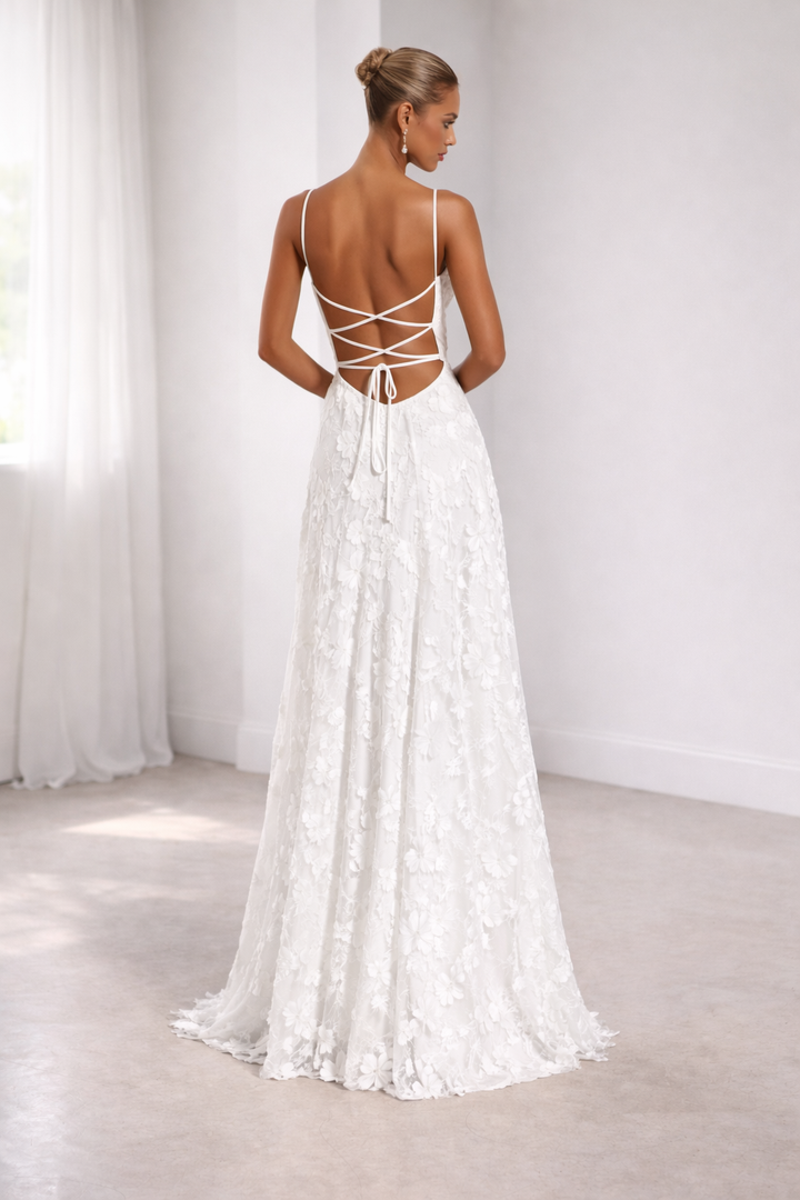 Backless Bandage Maxi Dress - Summer Party Long Dress