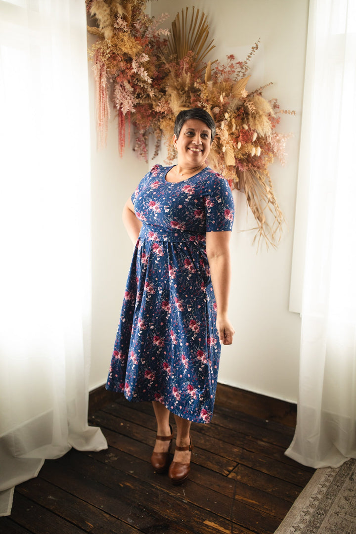 Sapphire Rose ~ Everyday Dress for Women - gallery