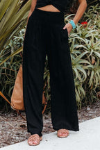 Chic Stretch Palazzo Pants for Women