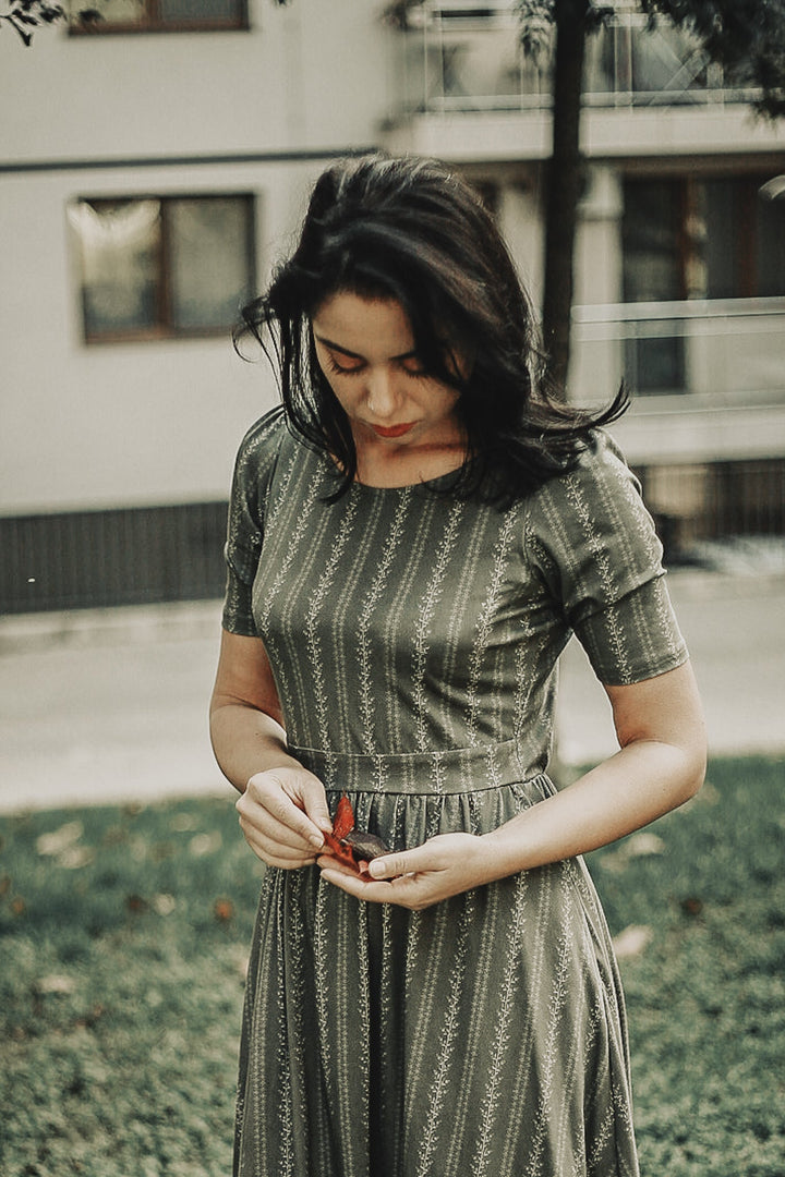 Printed Smock Dress for Women - gallery