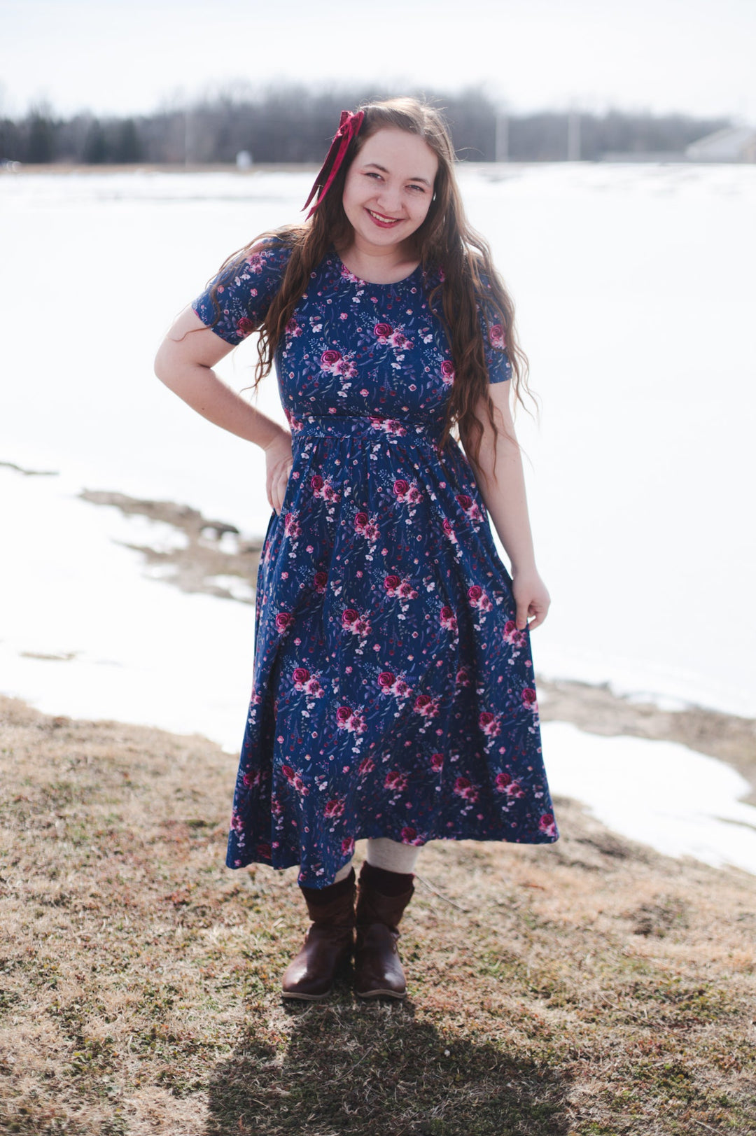 Sapphire Rose ~ Everyday Dress for Women - gallery