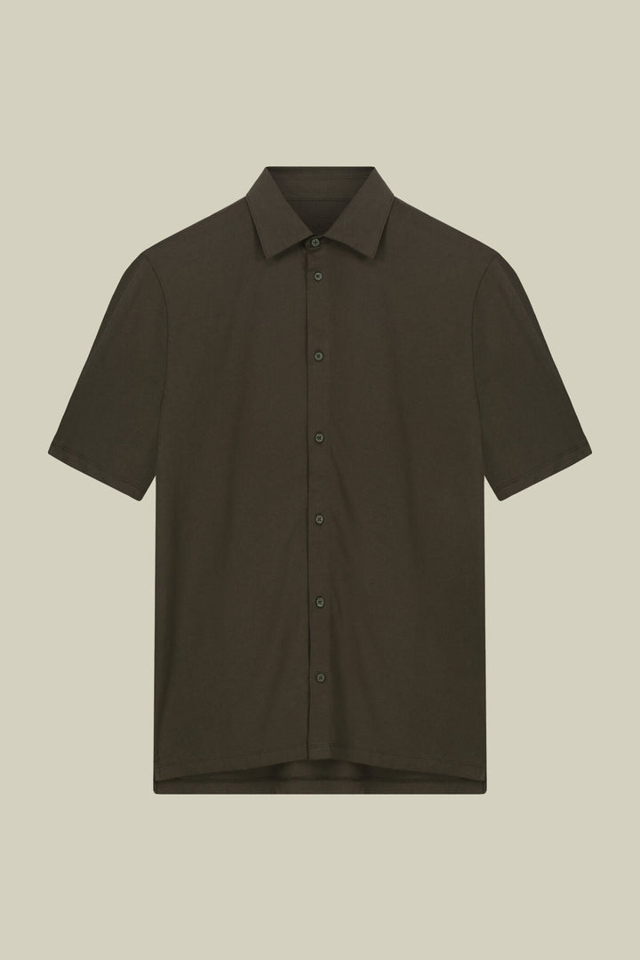 Short-Sleeve Cotton Jersey Polo Shirt for Men — gallery