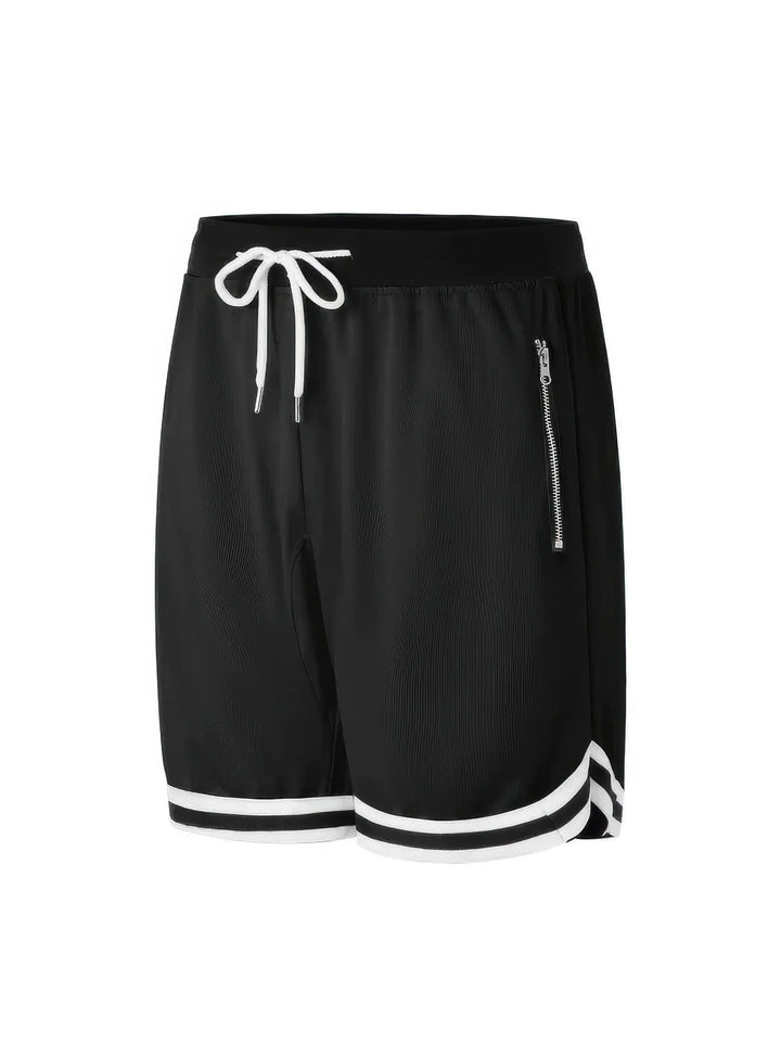 Airflow Zip Pocket Basketball Shorts for Men