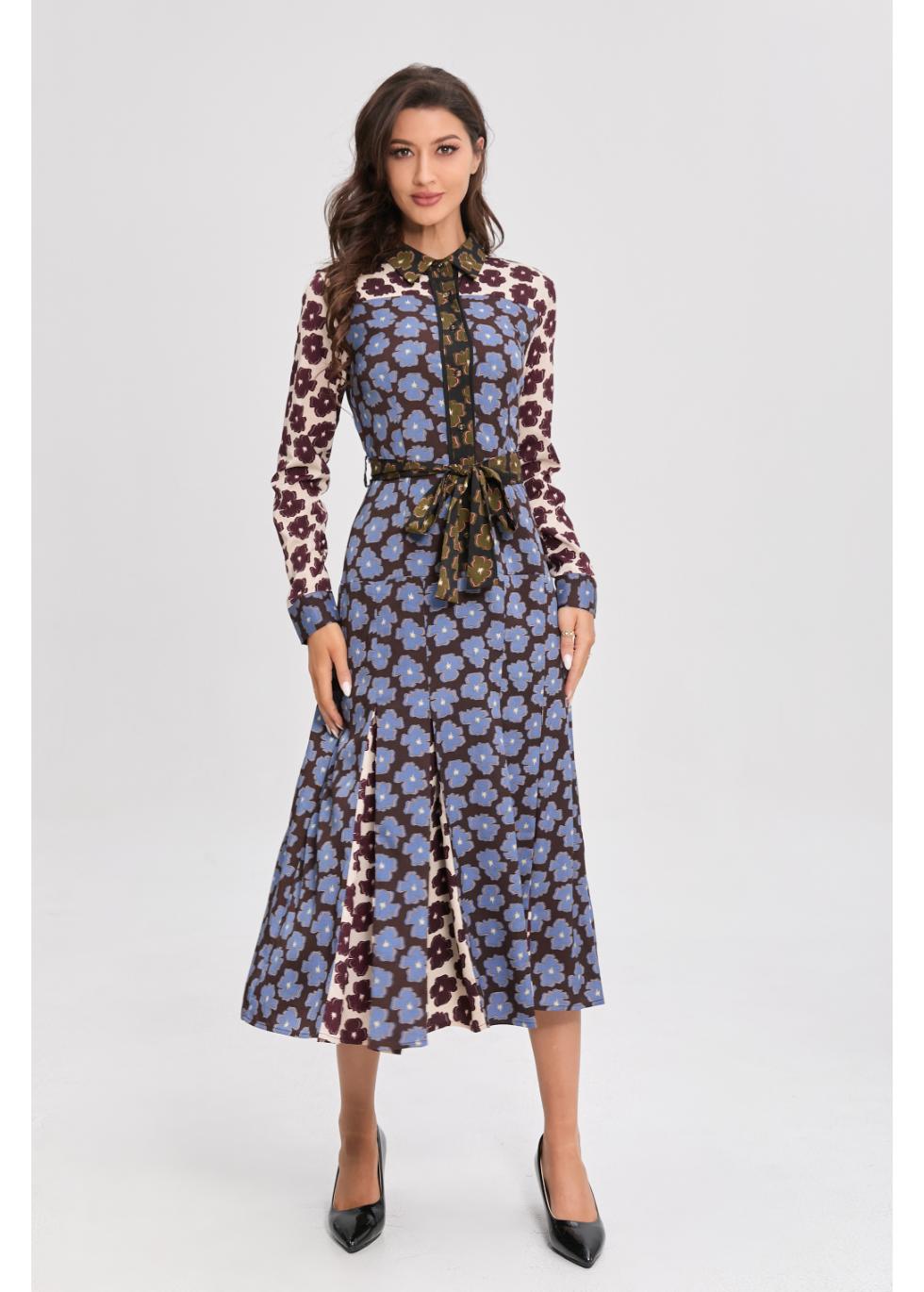 Bluewood Midi Dress — gallery