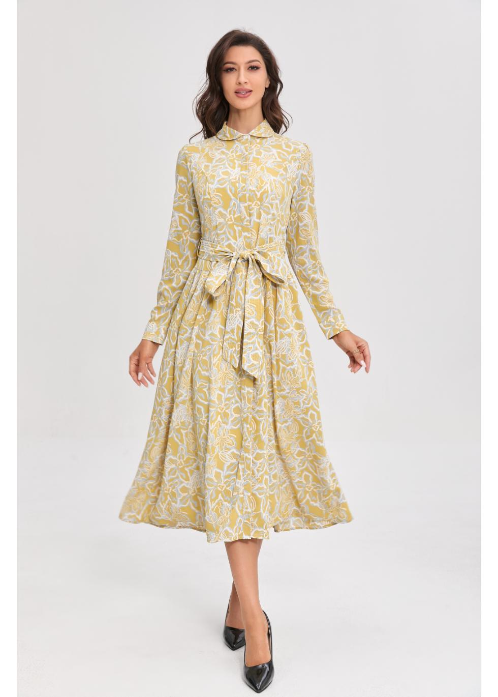 Sunbloom Midi Dress — gallery
