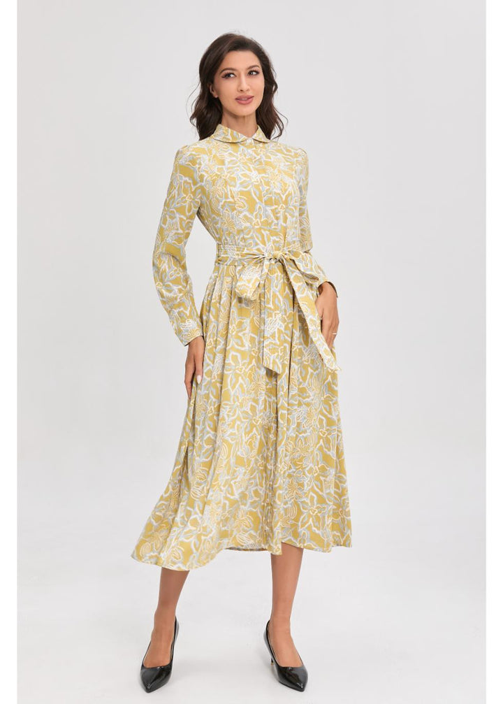 Sunbloom Midi Dress — gallery