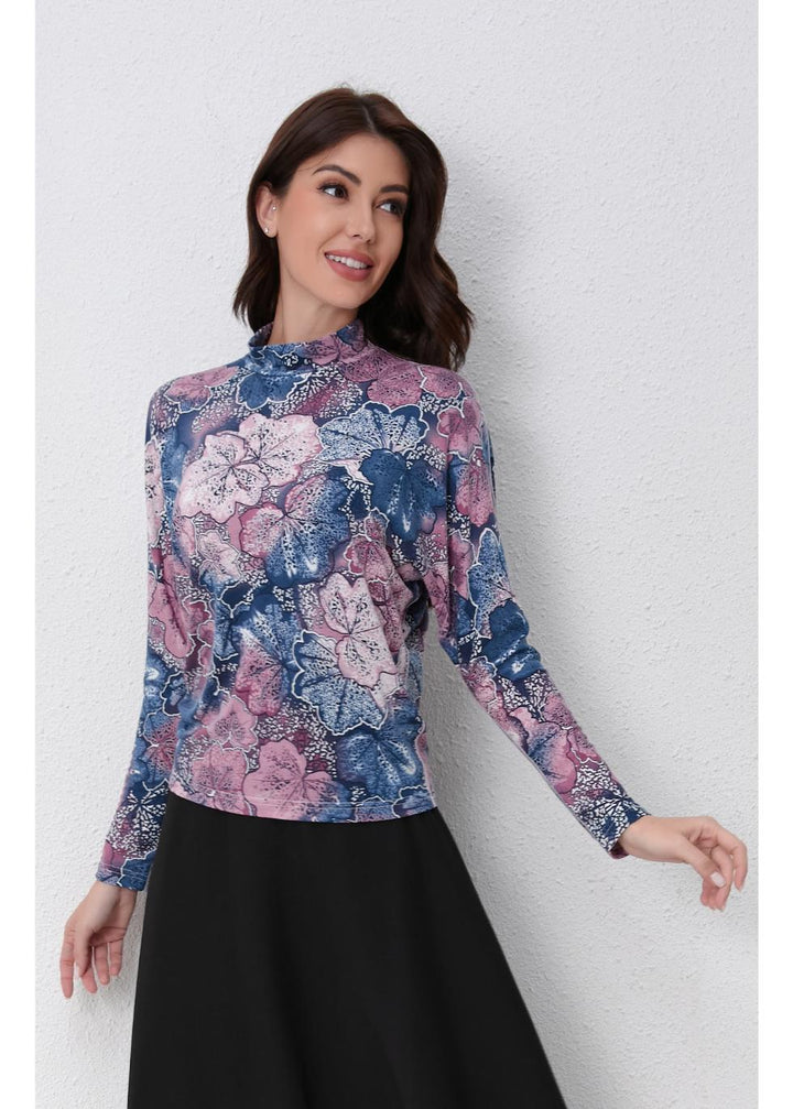 Blush Breeze Floral Top for Women - gallery
