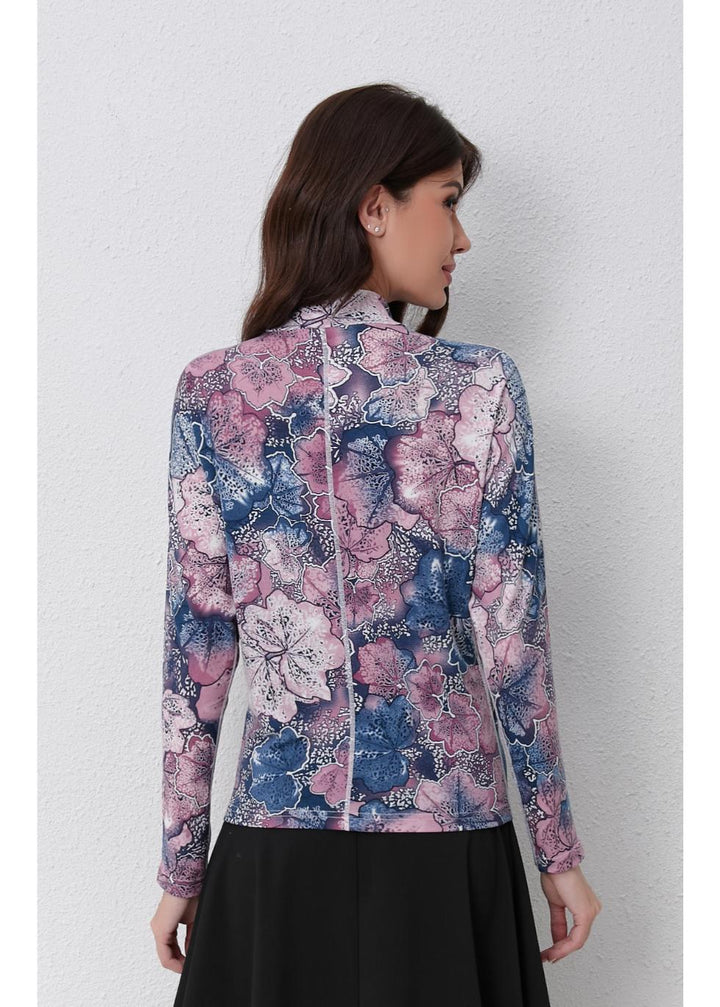 Blush Breeze Floral Top for Women - gallery