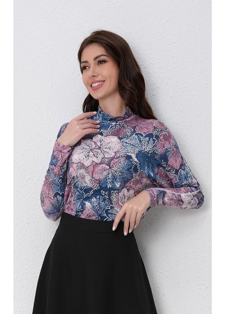 Blush Breeze Floral Top for Women