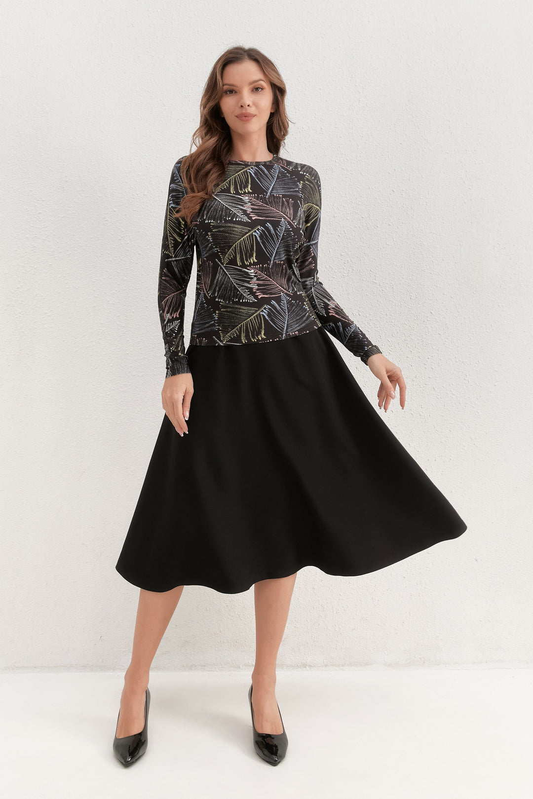 Golden Hour Leaf Top for Women - gallery