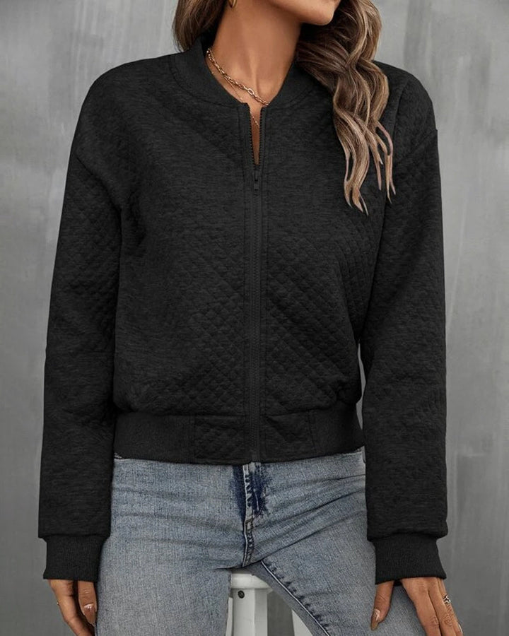 Madilyn Bomber Jacket - Relaxed Fit Outerwear for Women