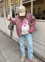 Women's Cozy Insulated Jacket for Fall and Winter