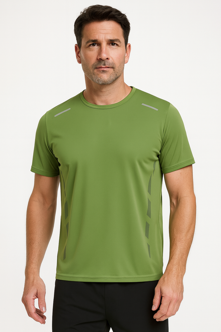 Casual Sport Top for Men - Green