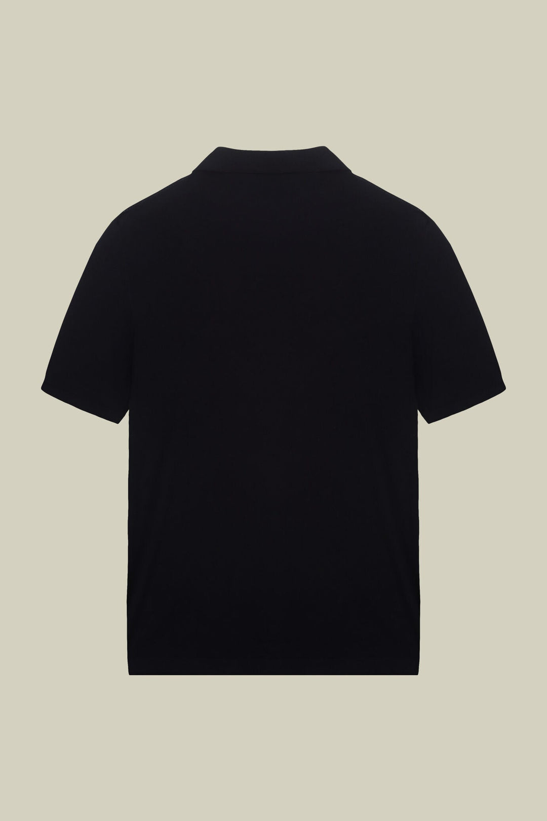 Cotton Crepe Derby Collar Polo Shirt for Men — gallery
