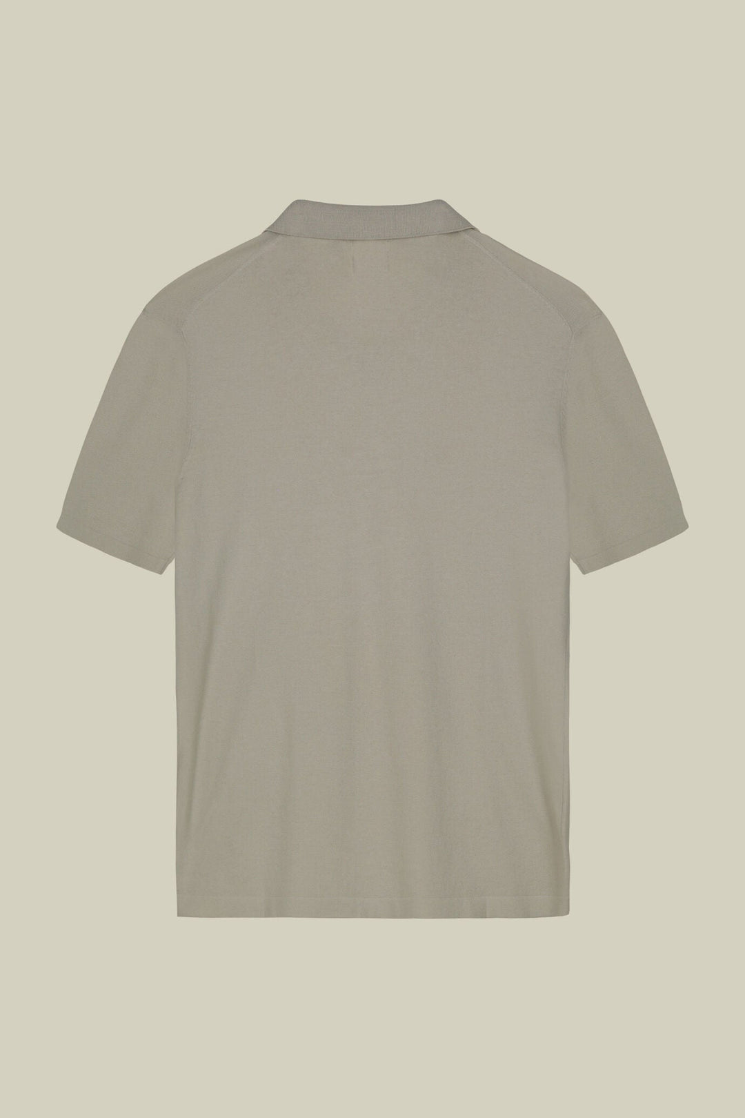 Cotton Crepe Derby Collar Polo Shirt for Men — gallery