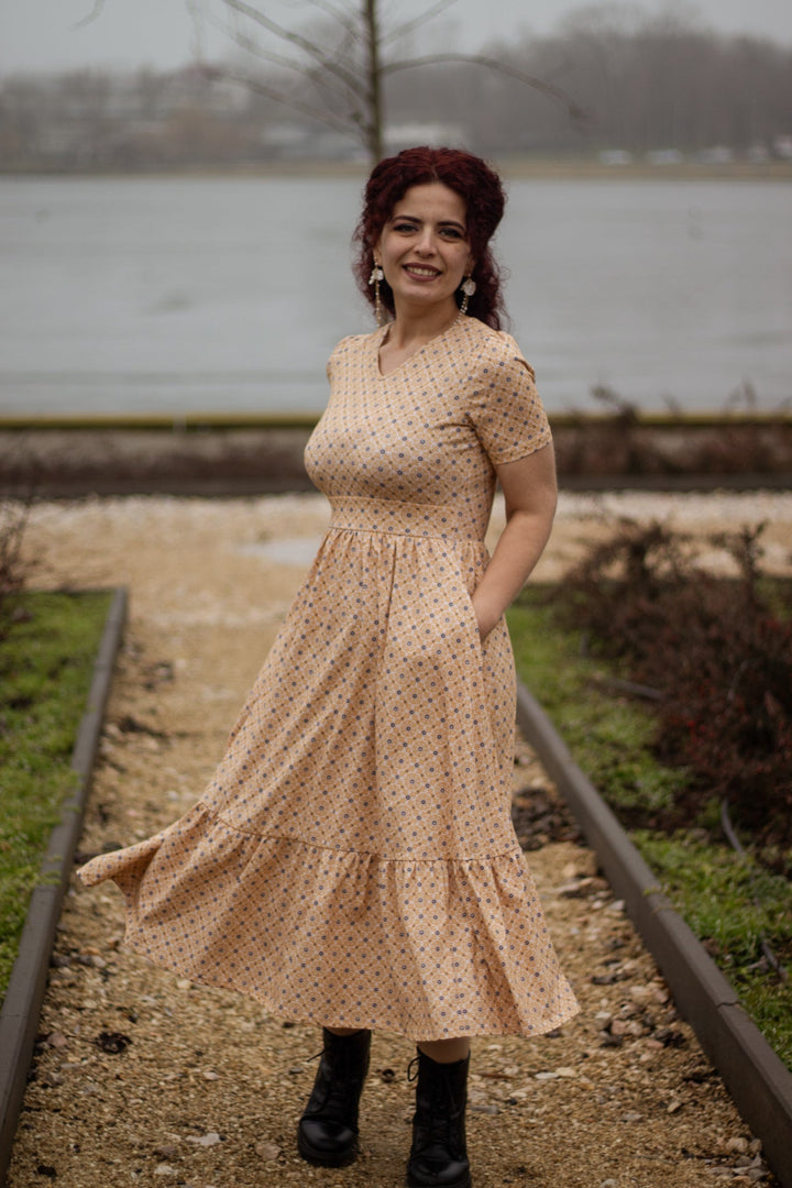 Citron Sunbeam ~ Canterbury Dress for Women