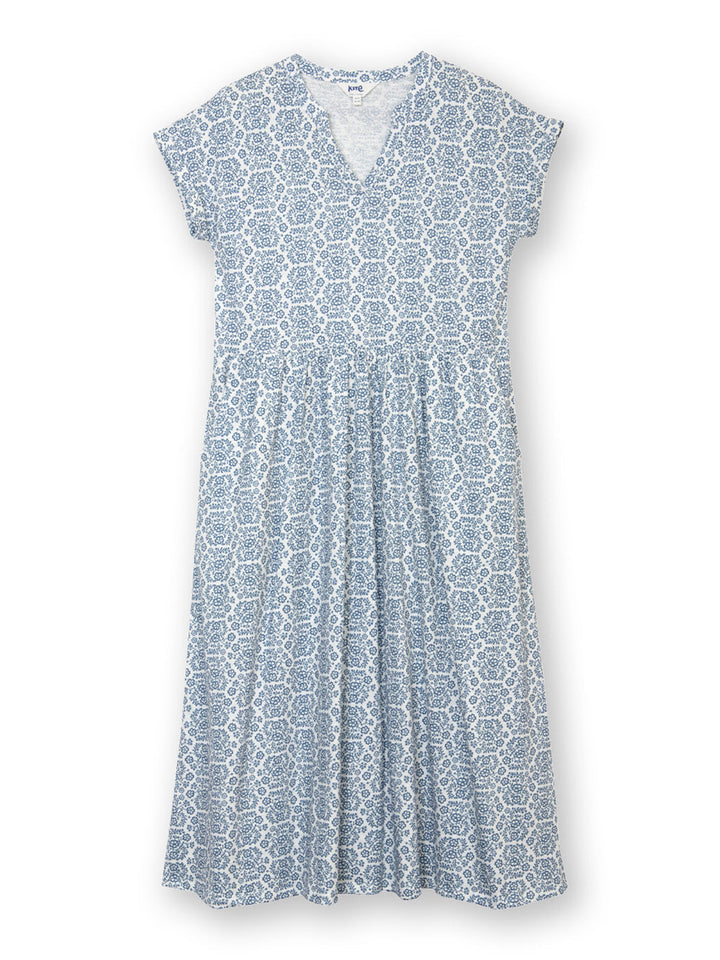 Ryall Slub Jersey Dress Heritage Floral — gallery