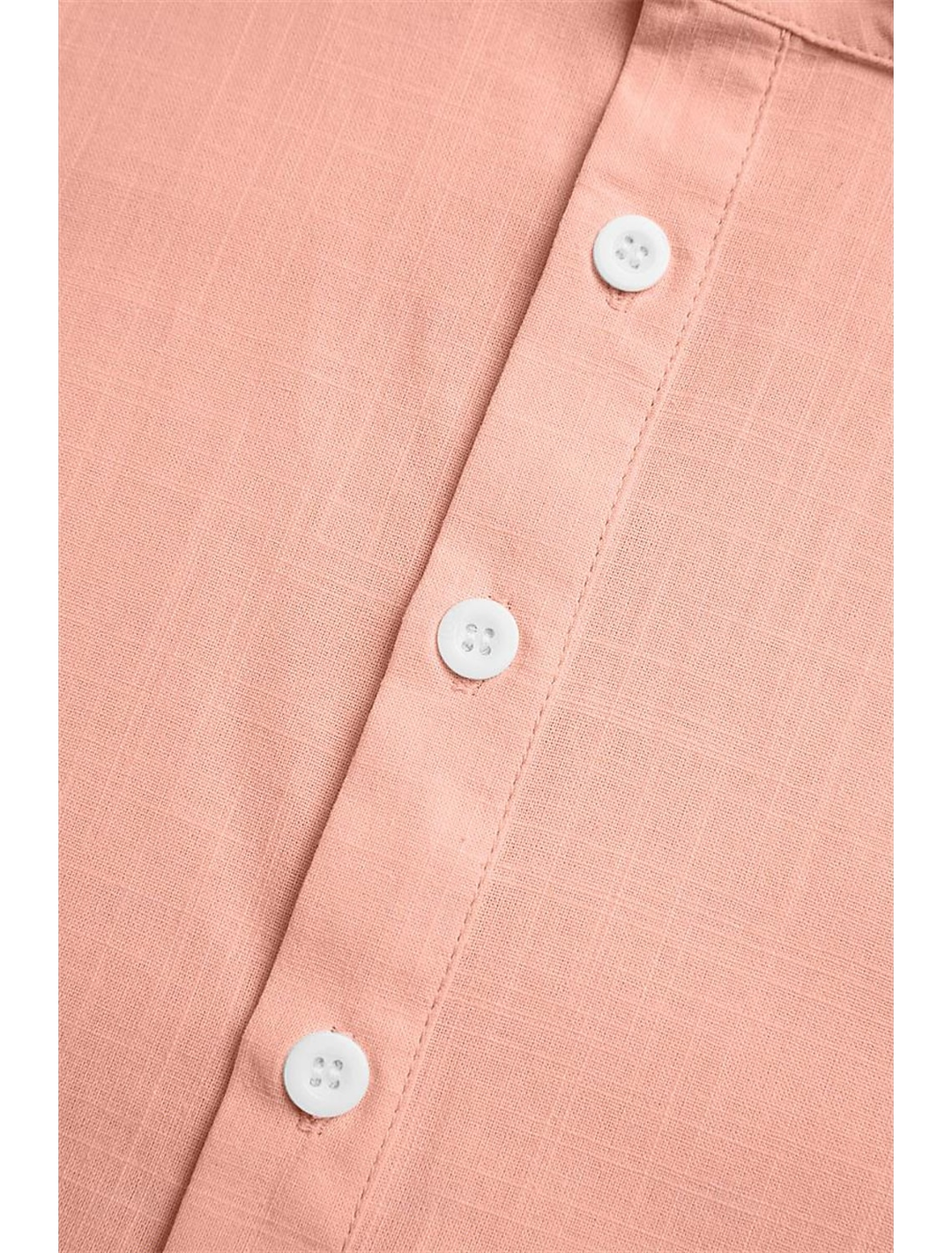Linen Henley Summer Casual Shirt for Men - gallery
