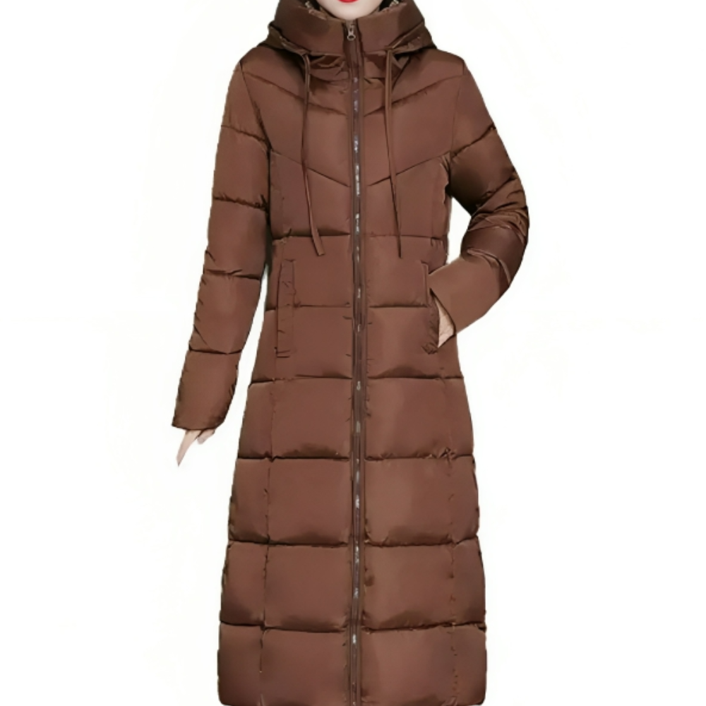Anneliese Long Hooded Coat - Women's Winter Jacket