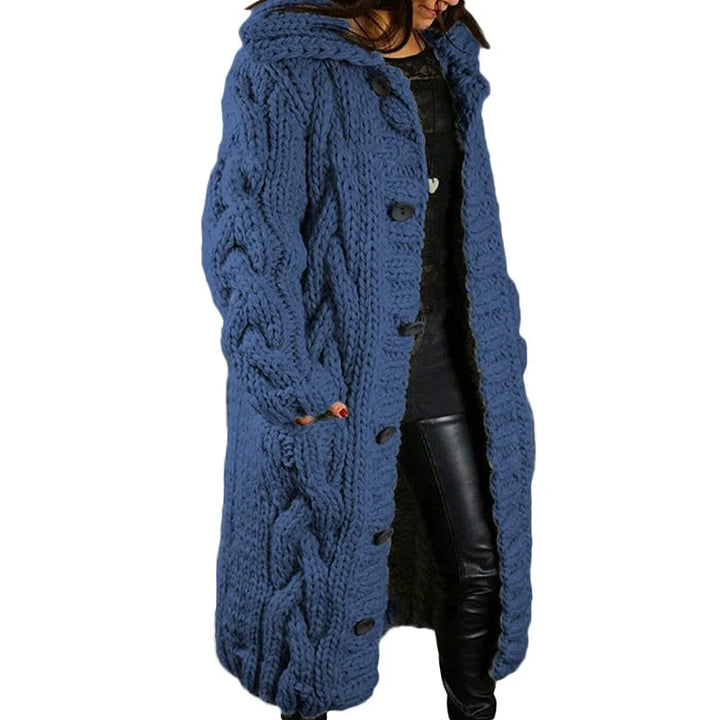 Wilma Soft and Chunky Knit Cardigan - Relaxed Fit for Women