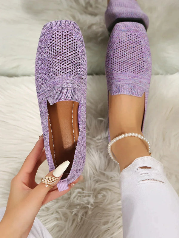 Classic Round Toe Ballet Flats - Versatile Everyday Shoes