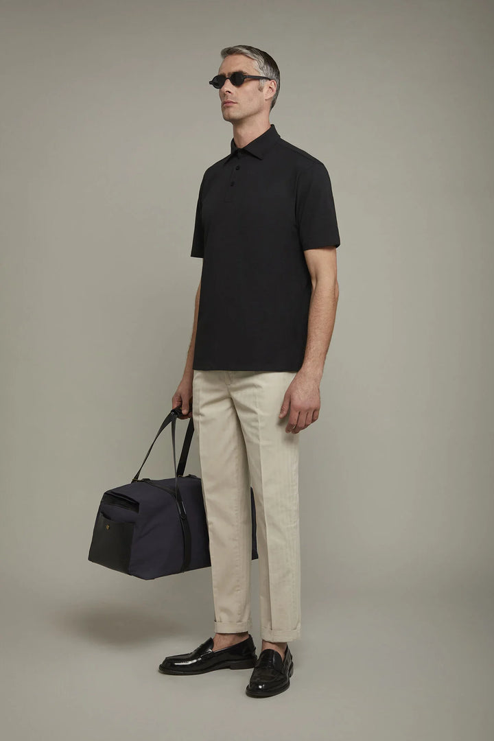 Supima Cotton Regular Fit Polo Shirt for Men — gallery
