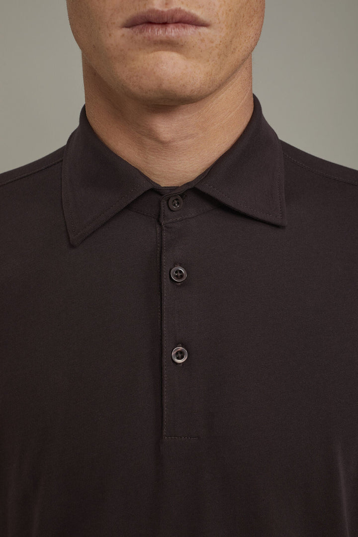 Supima Cotton Regular Fit Polo Shirt for Men — gallery