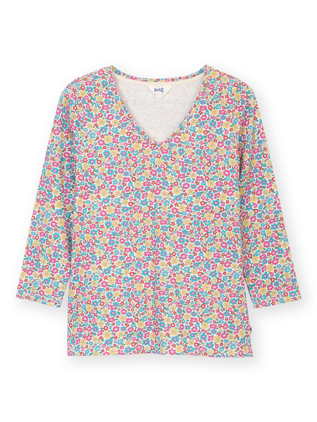 Tarrant Three-Quarter Sleeve Jersey T-Shirt Born To Bloom — gallery