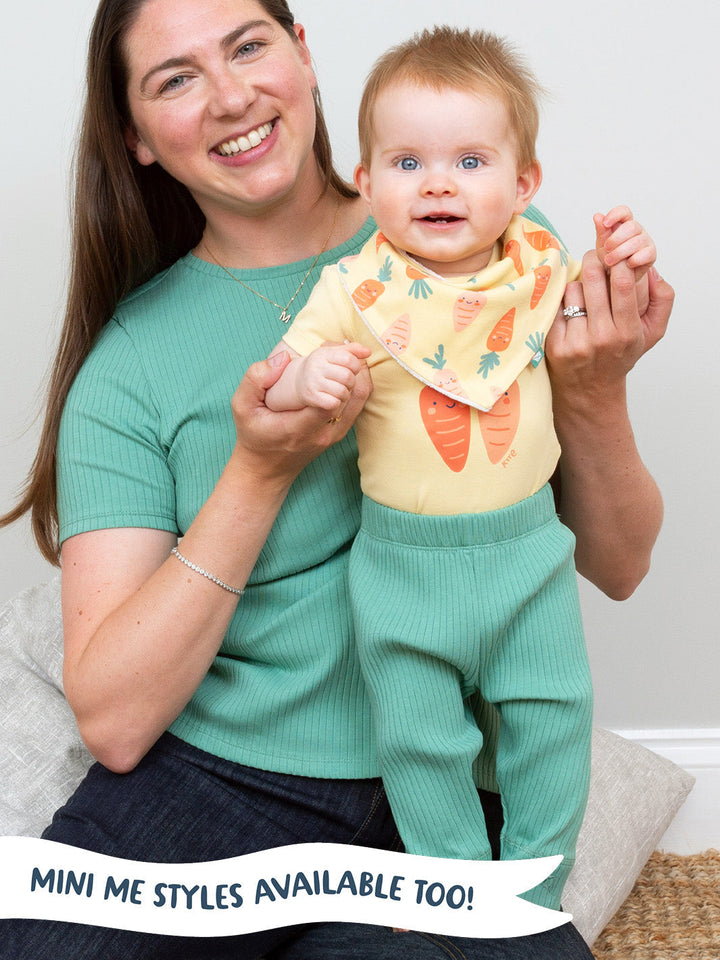Portesham Ribbed T-Shirt Sage — gallery