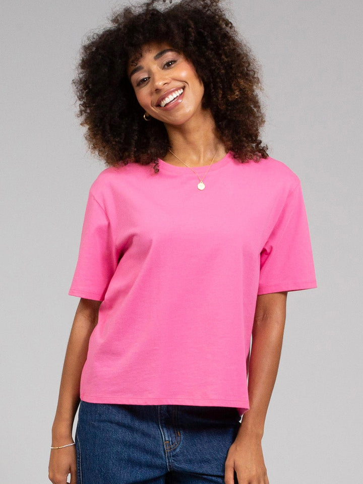 Oxbridge Jersey T-Shirt Azalea