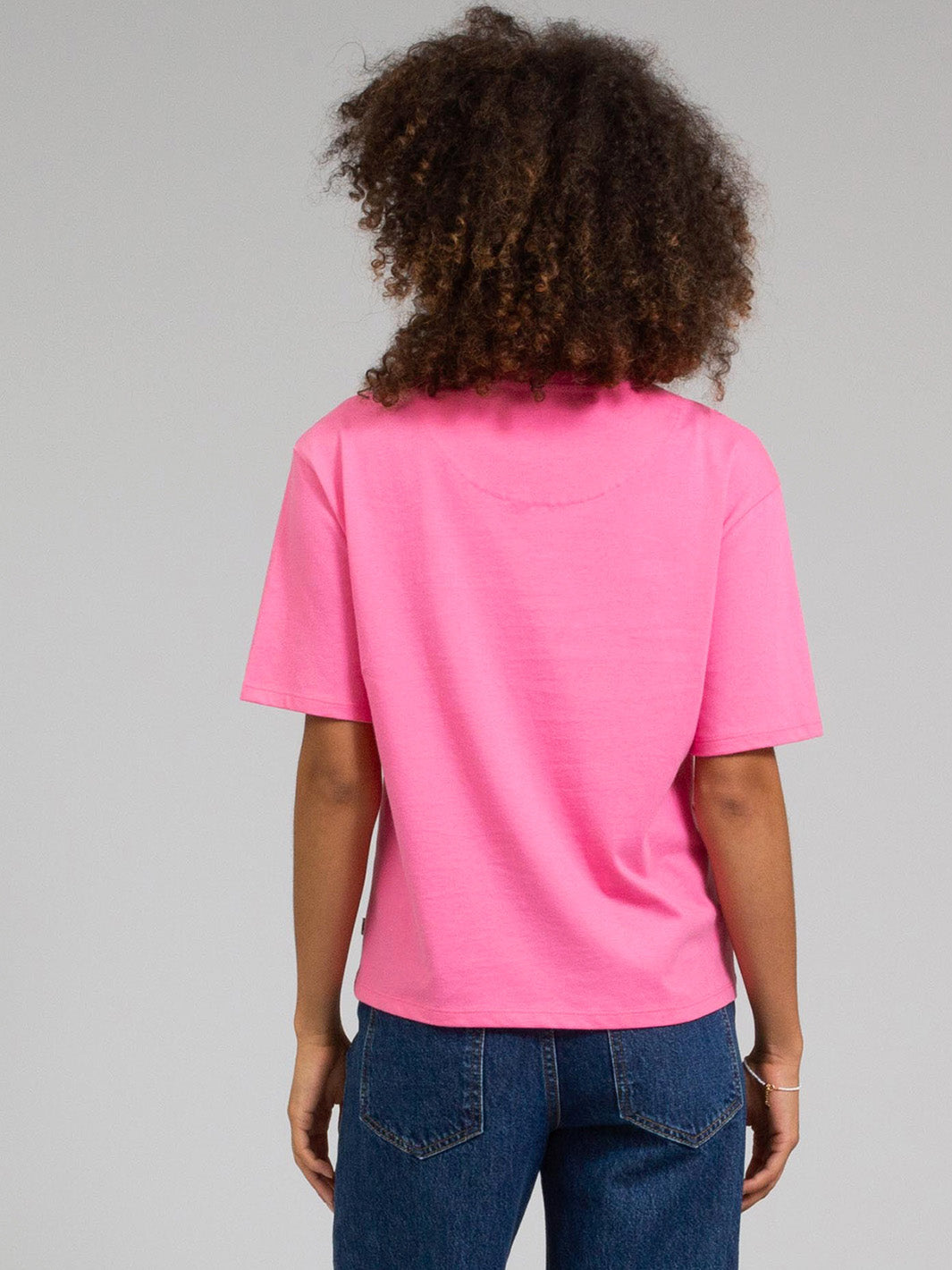 Oxbridge Jersey T-Shirt Azalea for Women - gallery