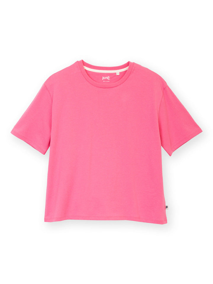 Oxbridge Jersey T-Shirt Azalea for Women - gallery