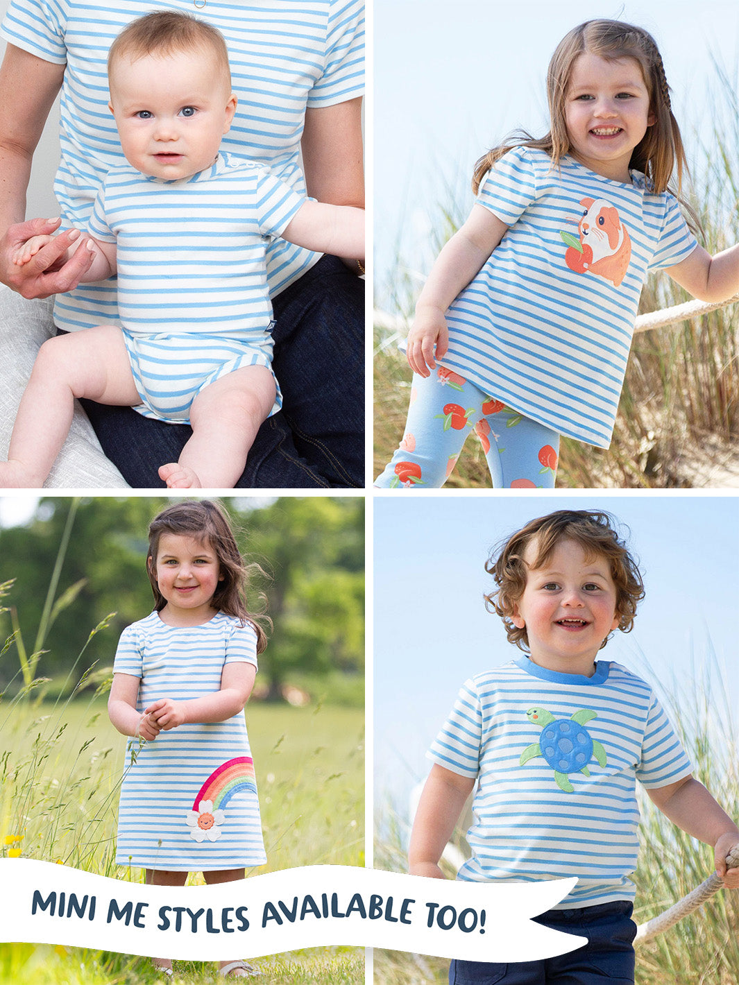 Tarrant Jersey T-Shirt Bluebell Stripe — gallery