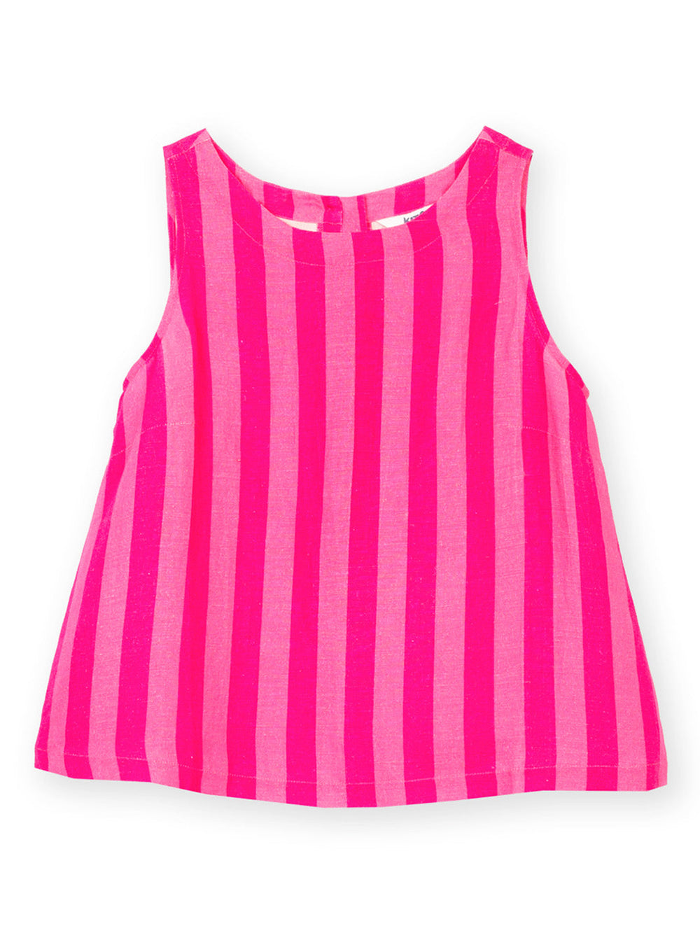 Askerswell Sleeveless Woven Top Azalea Stripe for Women - gallery