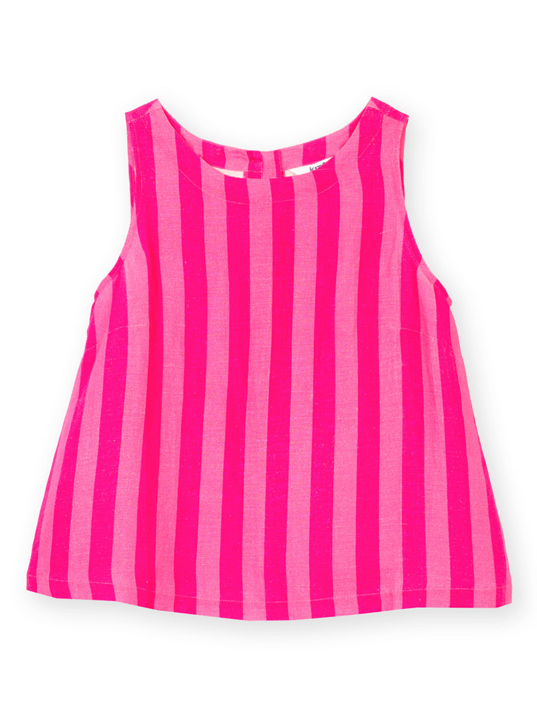 Askerswell Sleeveless Woven Top Azalea Stripe for Women - gallery
