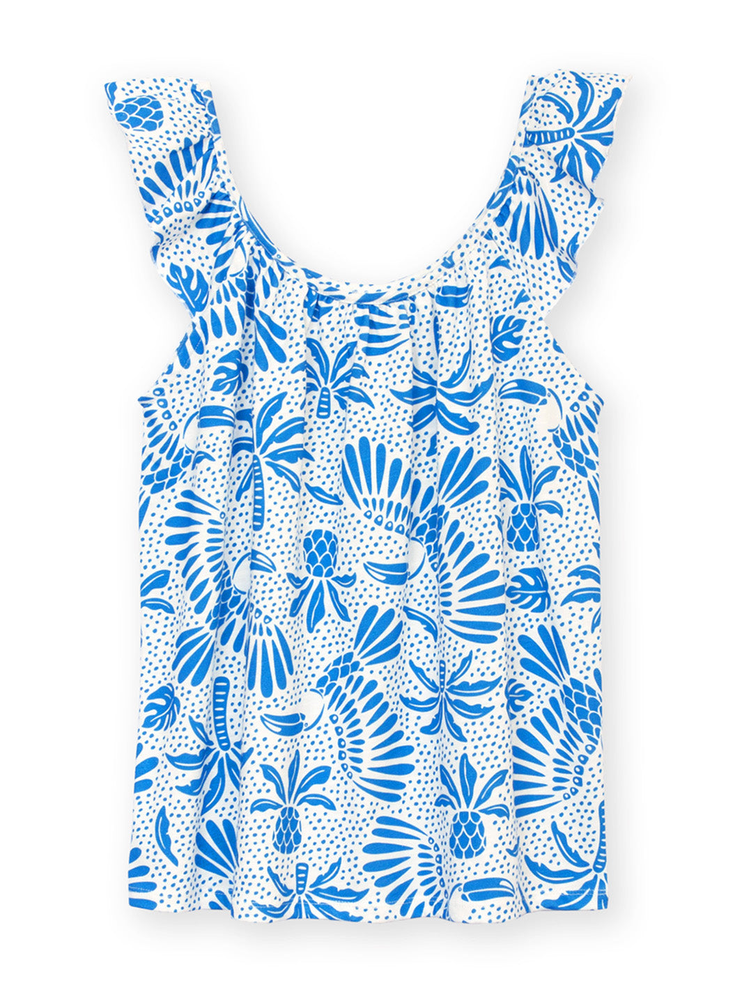 Ulwell Sleeveless Slub Jersey Top Toucan Do It for Women - gallery