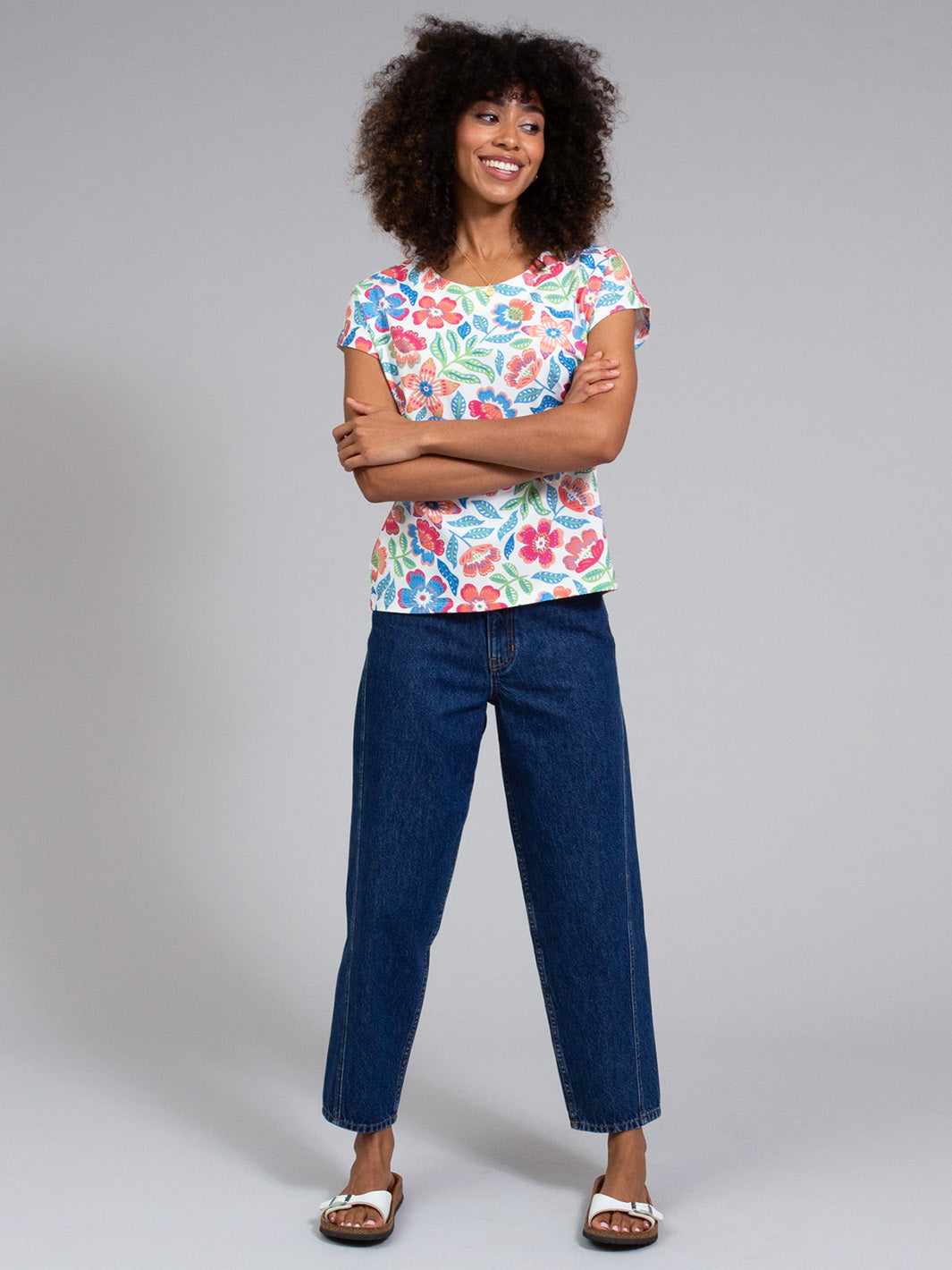 Alum Jersey Top Tropicarnival for Women - gallery