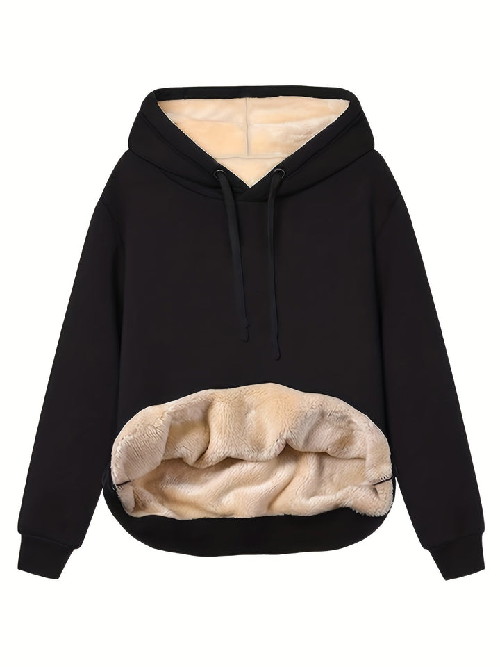 Calliope Fleece Hoodie - Snug Winter Warmth for Women