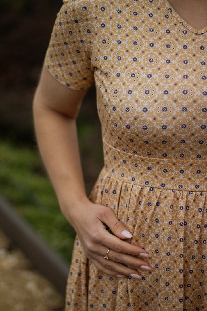 Citron Sunbeam ~ Canterbury Dress for Women - gallery