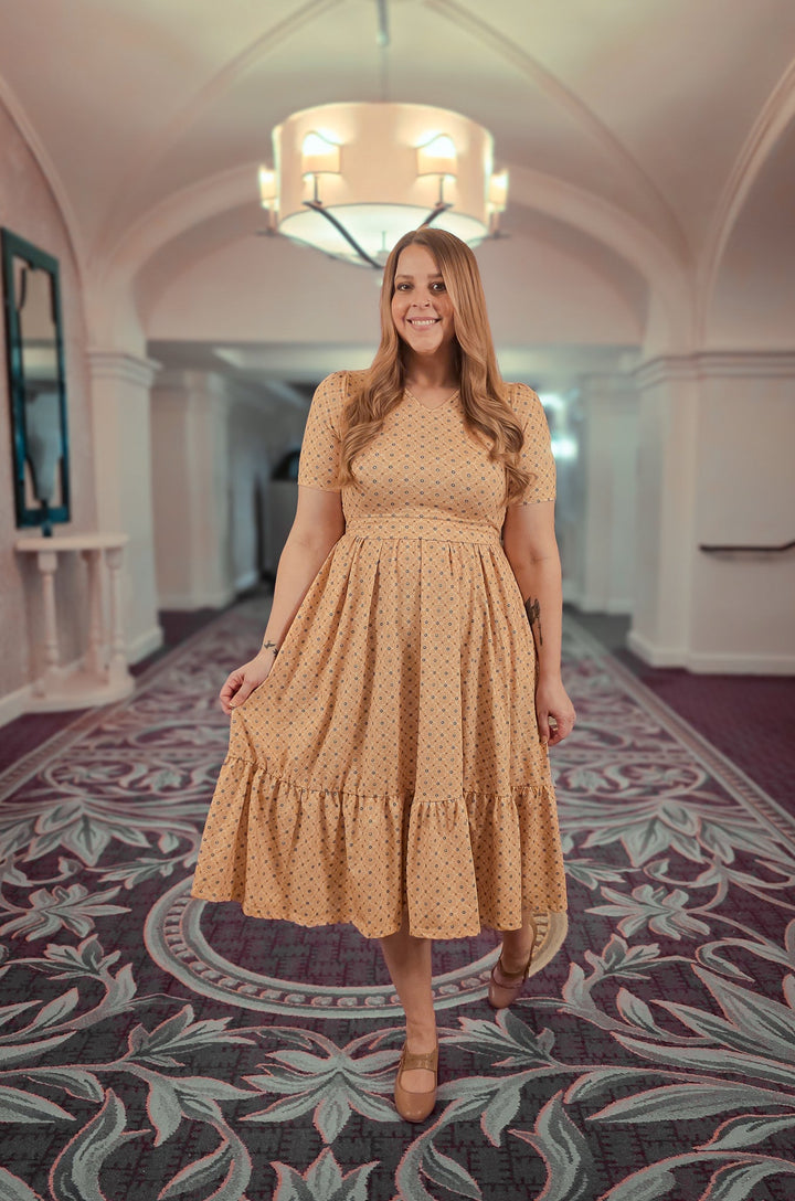 Citron Sunbeam ~ Canterbury Dress for Women - gallery